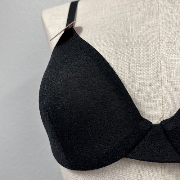 Spanx Sheerflex Fit To You Bra Small D-DD Very Black 30071r New With Tags - Picture 8 of 9